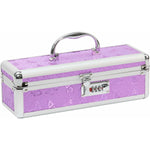 Lockable Medium Vibrator Case, Purple, Product Image, Case Closed