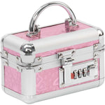 Lockable Small Vibrator Case, Pink, Product Image, Case Closed