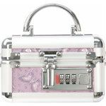 Lockable Small Vibrator Case, Purple, Product Image, Case Closed, Front View