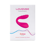 Lovense Dolce Adjustable Dual Vibrator, Product Box, Front View