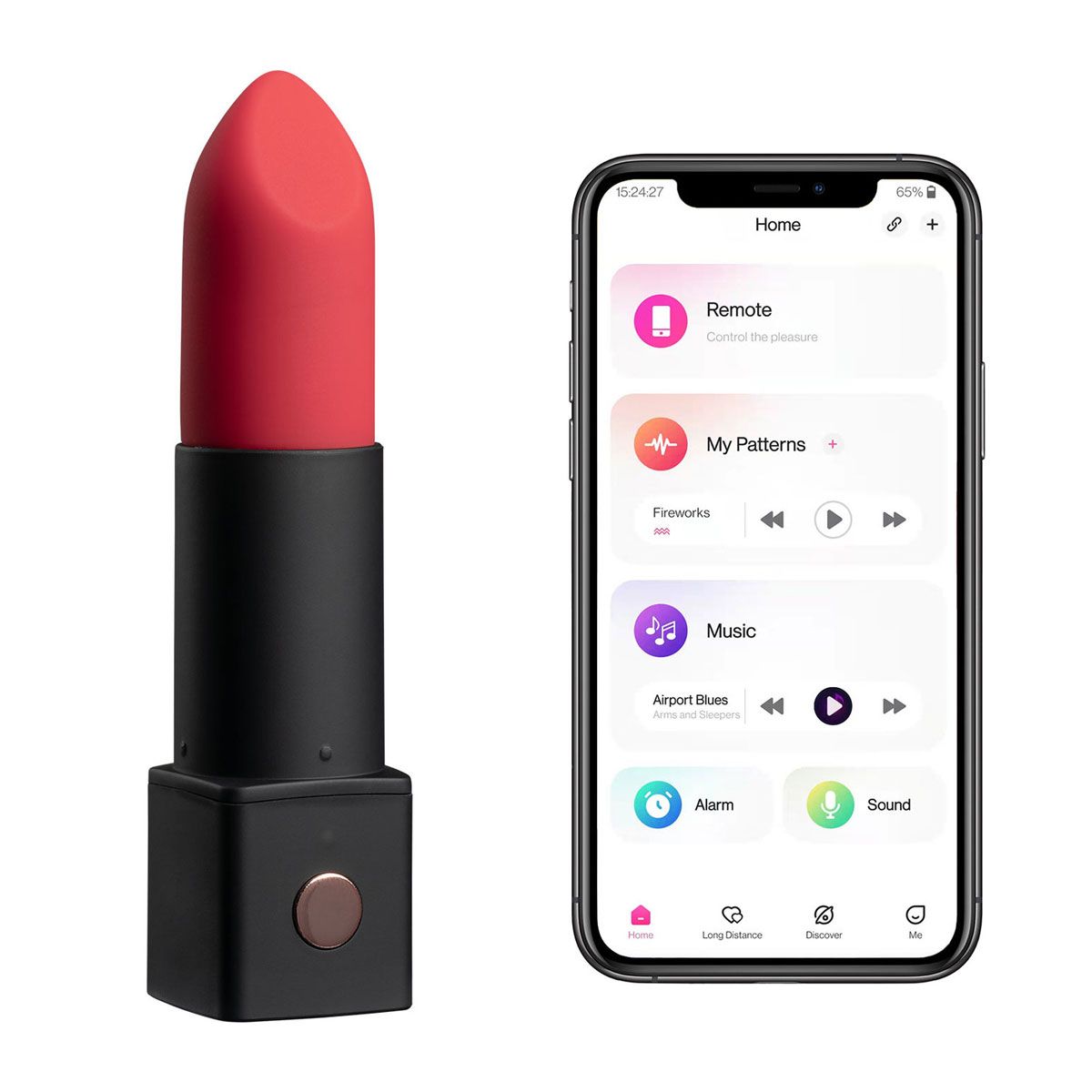 Lovense Exomoon Mini Lipstick Vibrator
