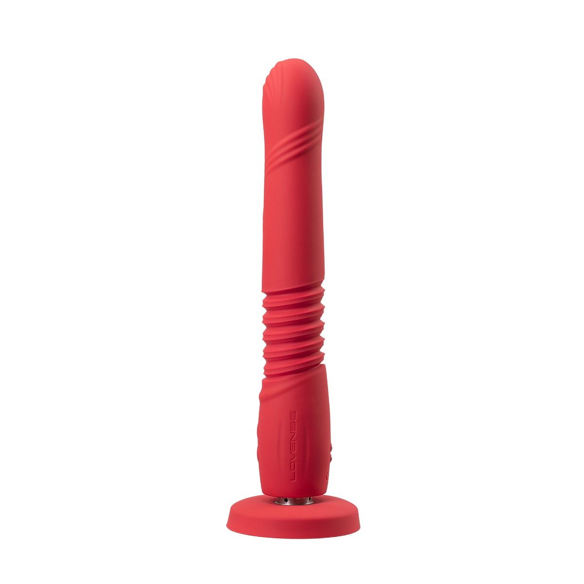 Lovense Gravity Thrusting & Vibrating Dildo, Product Image, Front View