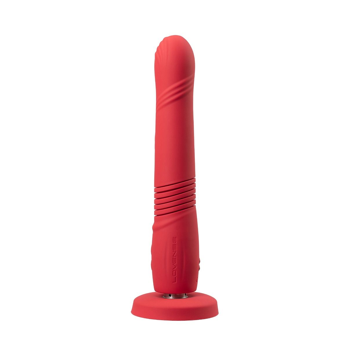 Lovense Gravity Thrusting & Vibrating Dildo, Product Image, Back View