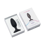 Lovense Hush 2 Vibrating Butt Plug, 1.75" Length, Open Box
