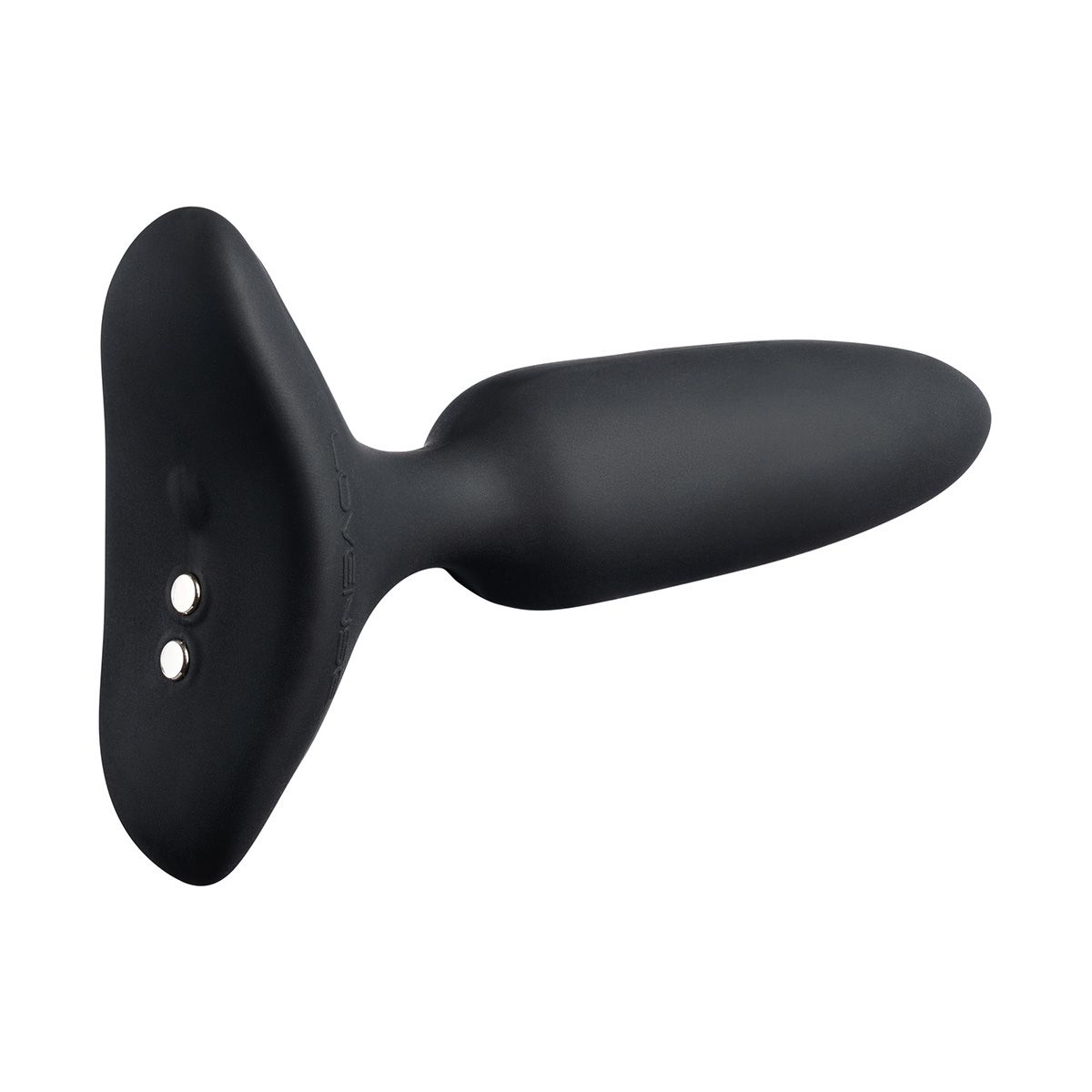 Lovense Hush 2 Vibrating Butt Plug,  1" Length, Product Image, Side View