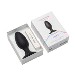 Lovense Hush 2 Vibrating Butt Plug, 2.25" Length, Open Box