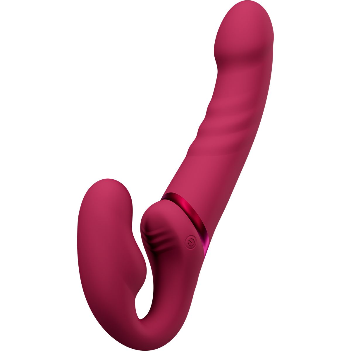 Lovense Lapis Vibrating Strapless Strap-On Dildo