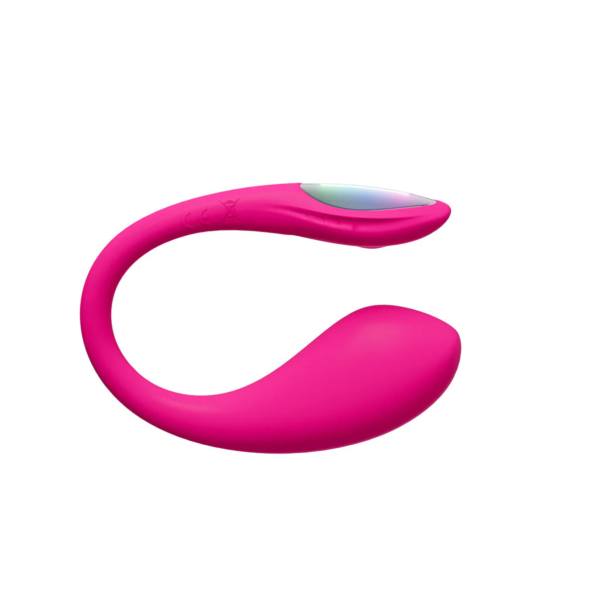 Lovense Lush Mini G-Spot Egg Vibrator, Pink, Product Image, Side View Facing Right