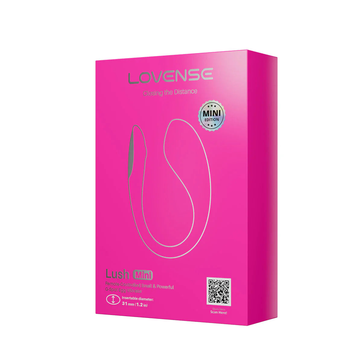 Lovense Lush Mini G-Spot Egg Vibrator