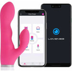 Lovense Nora Rabbit Vibrator, Showing App-Control