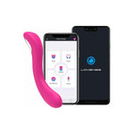 Lovense Osci 2 Oscillating G-Spot Vibrator, Showing App-Control