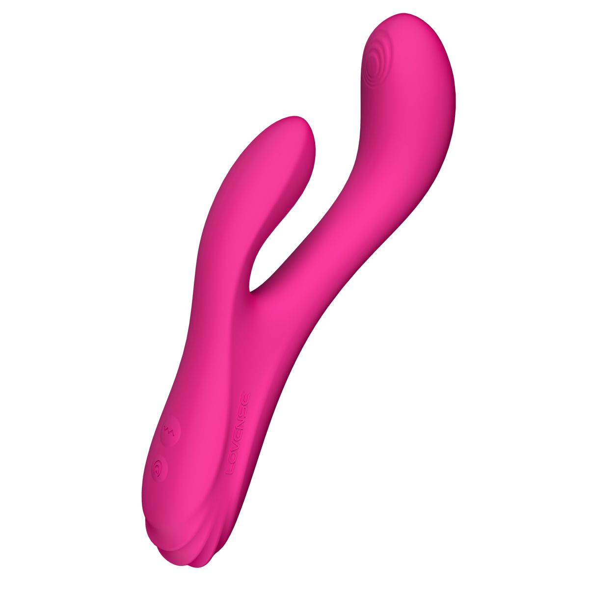 Lovense Osci 3 Oscillating & Heating Rabbit Vibrator, Product Image, Tilted Front Angle