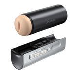 Lovense Solace Pro Automatic Male Stroker, Detached from Base, Front Left Angle