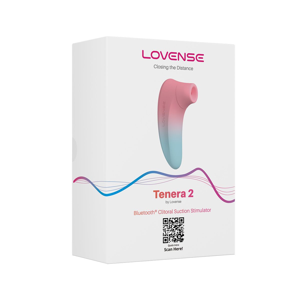 Lovense Tenera 2 Air Pulse Clitoral Stimulator, Product Box