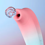 Lovense Tenera 2 Air Pulse Clitoral Stimulator, Showing Air Pulse Effect with Bubble