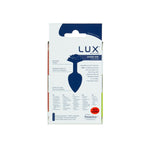 Lux Active Purple Rose Butt Plug, Product Box, Back
