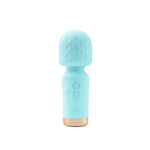 M'Lady Mini Vibrating Massage Wand, Teal, Product Image