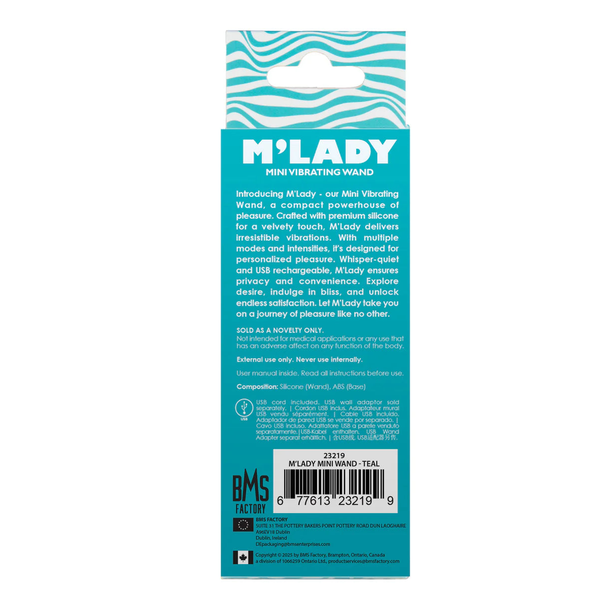 M'Lady Mini Vibrating Massage Wand