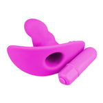 Mystery High 3-Inch Silicone Mini Vibrator, Pink, Product Image, Bullet Removed