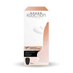 Naked Addiction 7-Inch Rotating & Vibrating Dildo, Vanilla, Product Box, Front