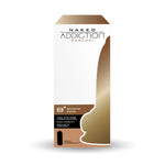Naked Addiction 8-Inch Silicone Dildo, Caramel, Product Box, Front