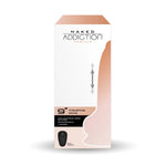 Naked Addiction 9-Inch Thrusting Dildo, Vanilla, Product Box, Front