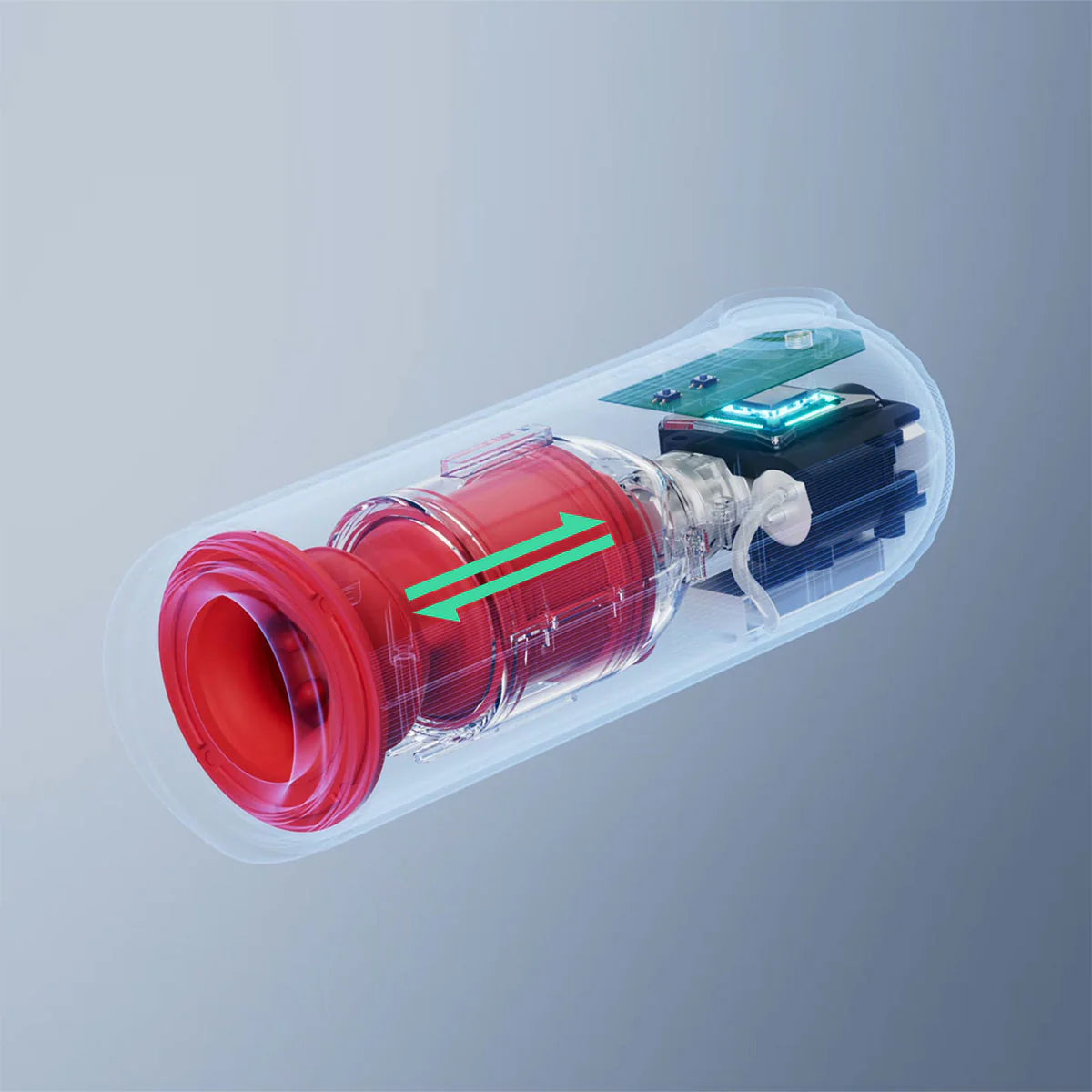 OTOUCH Submarine Masturbator, Product Image, Interior Function