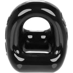 Oxballs 360 2-Way Cock Ring & Ball Sling, Black, Product Image, Back View