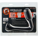 Oxballs Ass-X Ass Lock Cock Sling & Butt Plug, Black, Product Package, Back
