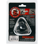 Oxballs Atomic Jock Tri-Sport 3-Ring Cocksling, Black, Product Package, Back
