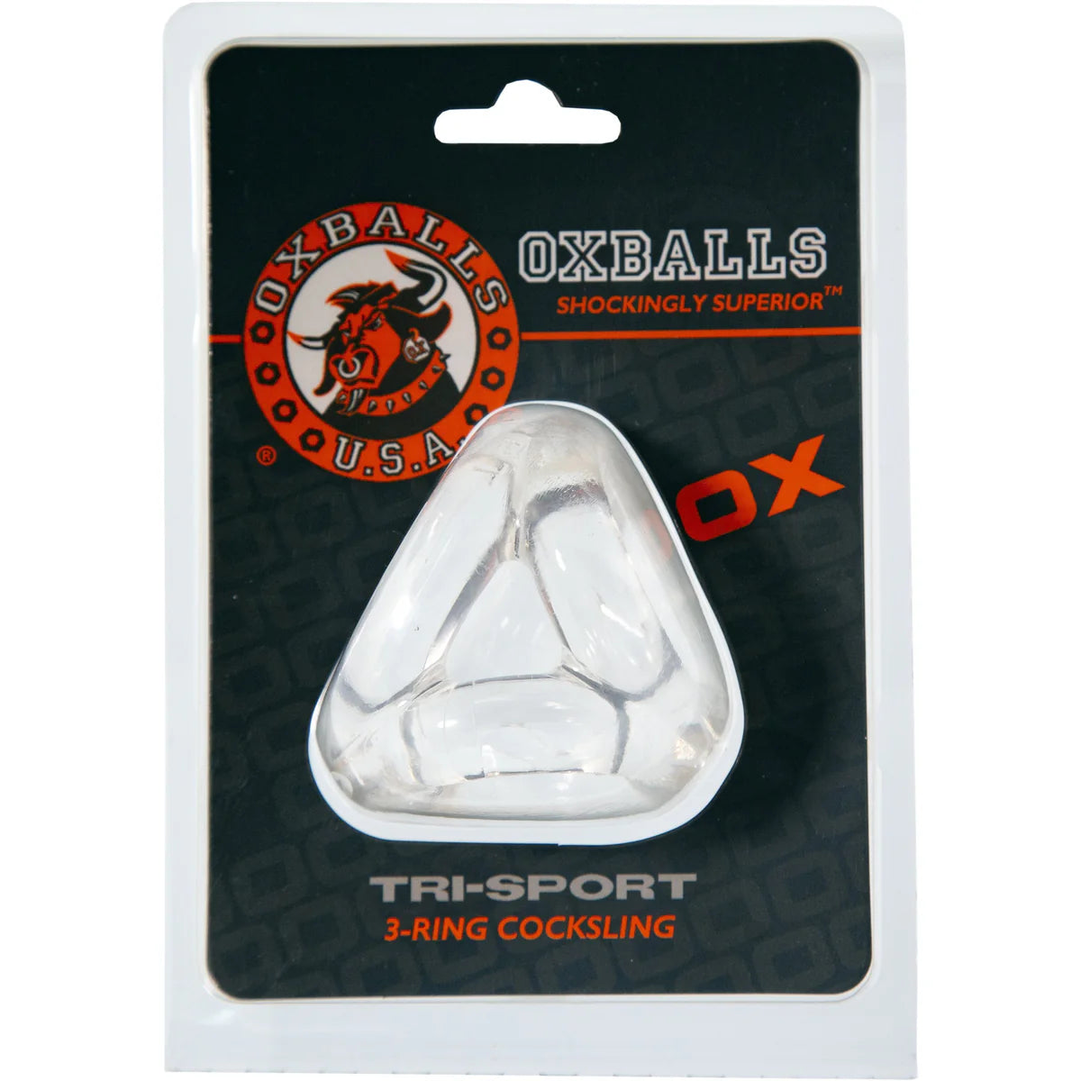 Oxballs Atomic Jock Tri-Sport 3-Ring Cocksling