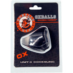 Oxballs Atomic Jock Unit X Cocksling, Black, Product Package, Front