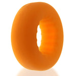 Oxballs Axis Gripper Lock-Ribs Cock Ring, Orange, Product Image, Front Right Angle