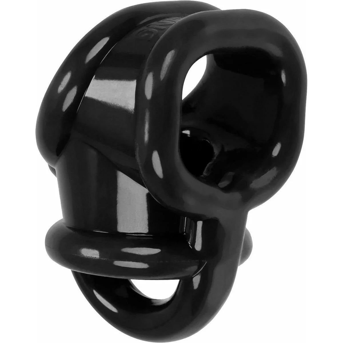 Oxballs Ballsling Ball Splitter, Black, Product Image, Front Right Angle