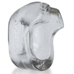 Oxballs Big D Shaft Grip Cock Ring, Clear, Product Image, Side View
