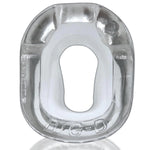 Oxballs Big D Shaft Grip Cock Ring, Clear, Product Image, Back View