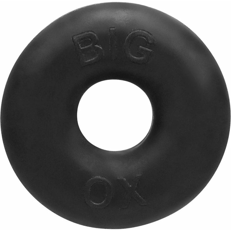 Oxballs Big Ox Super Mega Stretch Cock Ring, Black Ice, Product Image, Front View