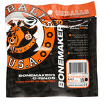 Oxballs Bonemaker 3-Pack Cock Rings, Black, Product Package, Back