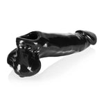Oxballs Daddy Cocksheath, Black, Product Image, Back Right View