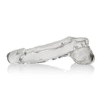 Oxballs Daddy Cocksheath, Clear, Product Image, Sideways Facing Left