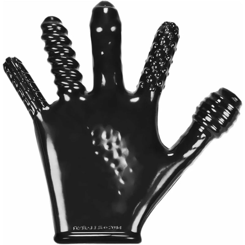 Oxballs Finger-Fuck Glove, Black, Product Image