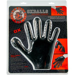 Oxballs Finger-Fuck Glove, Black, Product Package