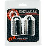 Oxballs Gripper Nipple Suckers, Black, Product Package, Front
