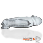 Oxballs Hulk AdjustFit Cocksheath, Clear, Product Image, Side View