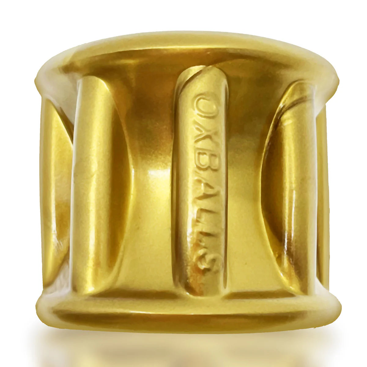 Oxballs Hunky Junk Gyroballs Ball Stretcher, Bronze, Product Image, Front View