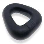 Oxballs Hunky Junk Zoid Triangle Cock Ring, Black, Product Image, Right Angle