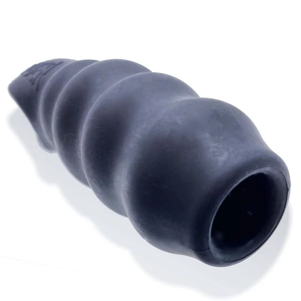 Oxballs Invader Cock Sheath, Black Ice, Product Image, Back Angle