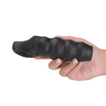 Oxballs Invader Cock Sheath, Black Ice, Cock Sheath in Hand