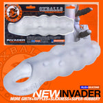 Oxballs Invader Cock Sheath, Clear Ice,  Cock Sheath Features & Details