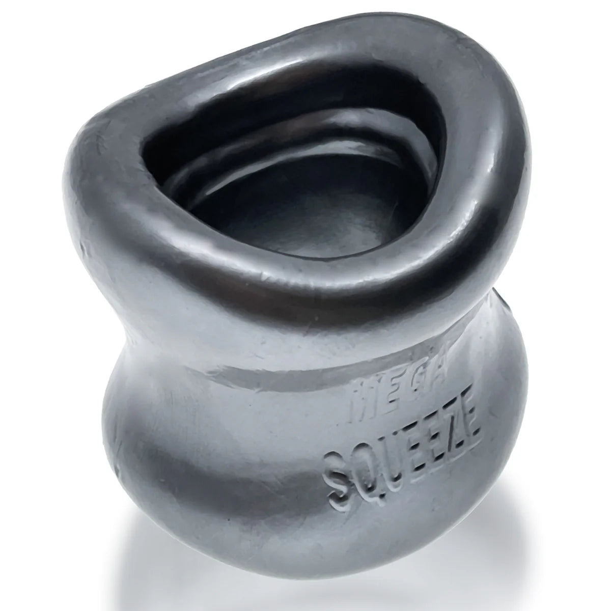 Oxballs Mega Squeeze Ergo-Fit Ball Stretcher, Steel, Product Image, Top View